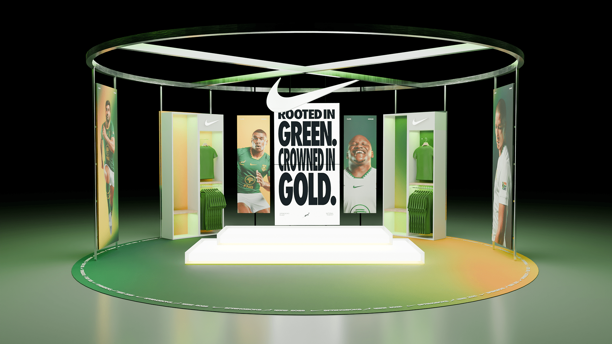 Springboks Jersey Launch Space